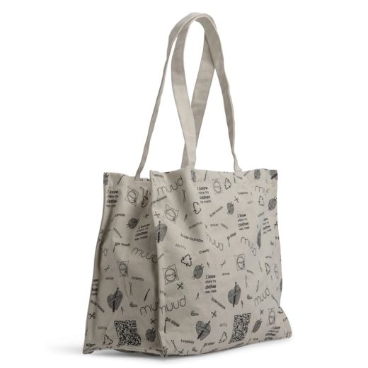 muud shopper "Mix" Baumwolle 42 x 32 x 38 cm