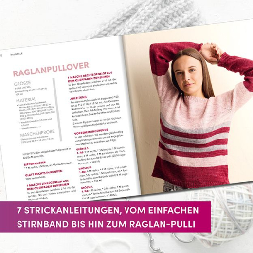 Bunjes, Sandra- STRICKEN MIT LINKS - Grundlagen, Techniken und Modelle für Linkshänder:inen