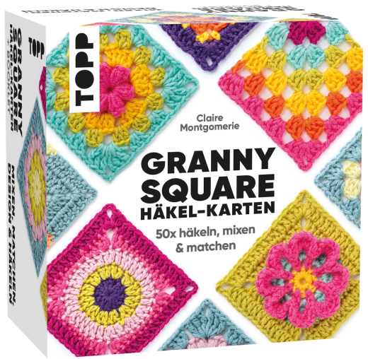 Claire Montgomerie - Granny Square Häkel-Karten
