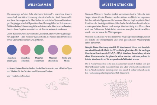Nöldeke, Marisa - 55 x stricken – Profi-Hacks und Tricks | Dein Kartenset von maschenfein