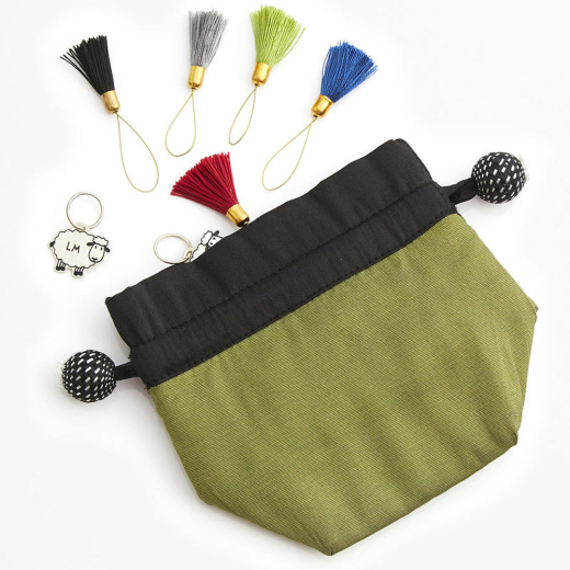 LANTERN MOON - Stich Marker Pouch - Sage (grün)