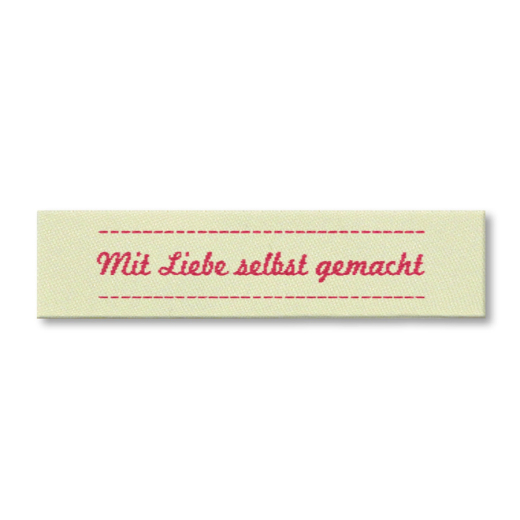 strickimicki - Webetikett - Mit Liebe selbst gemacht