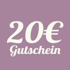 Geschenkgutschein 20 EUR