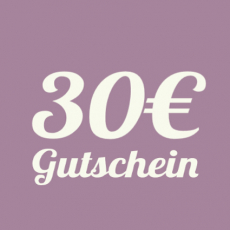 Geschenkgutschein 30 EUR