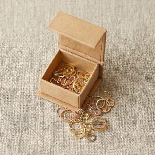 COCOKNITS - Precious Metal Stitch Marker, edle Metall-Maschenmarkierer