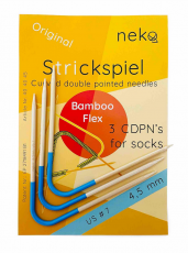 Neko Bambus Flex - Socken-Stricknadeln 4,50 mm