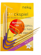 Neko Bambus Flex XXL - Socken-Stricknadeln 4,00 mm