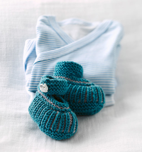 Demmelhuber Spitz - Baby-Schühchen stricken - Für wirklich warme Füße