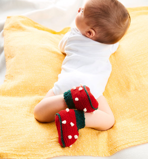 Demmelhuber Spitz - Baby-Schühchen stricken - Für wirklich warme Füße