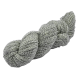 Frankenwolle - Merino 400 - 04 Salz und Pfeffer weiß-grau ungefärbt