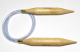 knit & hook Rundstricknadel Holz 30 mm 150 cm