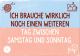 strickimicki - Postkarte - Ich brauche wirklich noch einen weiteren Tag zwischen Samstag und Sonntag.