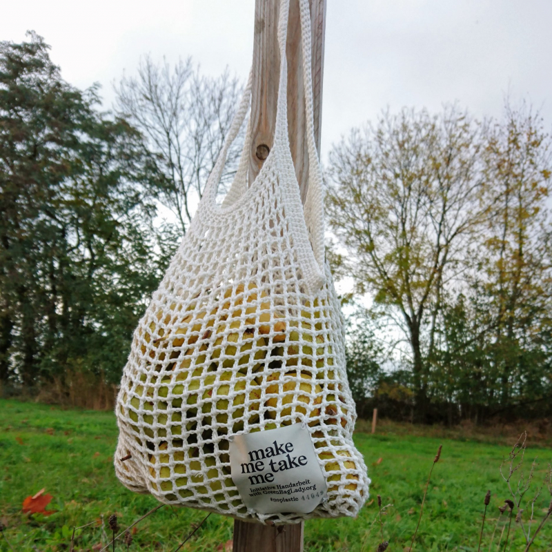 Einkaufsnetz Naturfaser, Natur