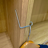 MK-FIX-2 - Der Haken fr das Billy-Regal (Doppelwand)