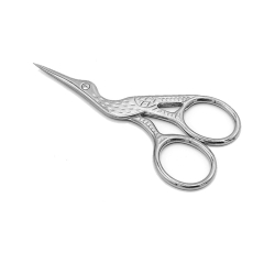 Handarbeitsschere Storch - silber