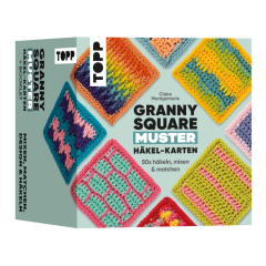 Claire Montgomerie - Granny Square Muster Häkel-Karten