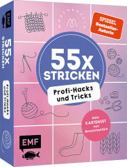 Nöldeke, Marisa - 55 x stricken – Profi-Hacks und Tricks | Dein Kartenset von maschenfein
