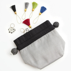 LANTERN MOON - Stich Marker Pouch - Cloud (silber)