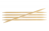 KnitPro Bamboo Nadelspiel 5,0 mm 15 cm