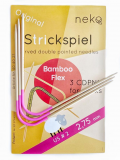 Neko Bambus Flex - Socken-Stricknadeln 2,75 mm