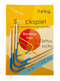 Neko Bambus Flex - Socken-Stricknadeln 4,50 mm
