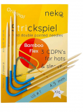 Neko Bambus Flex XXL - Socken-Stricknadeln 4,50 mm