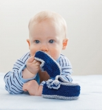 Demmelhuber Spitz - Baby-Schühchen stricken - Für wirklich warme Füße